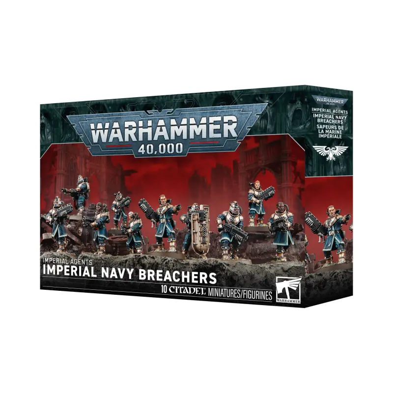 Set imperial navy breachers, arhammer 40k, games workshop, model 68-30